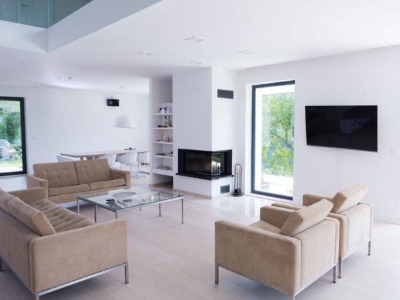 Relaxing apartment bay view